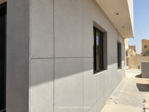 cement board wall